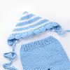 Crochet Baby Beanie Costume AJEW-R030-72-3