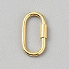925 Sterling Silver Locking Carabiner STER-WH0007-10G-1