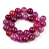 Natural Dragon Veins Agate Dyed Beads Strands X-G-H290-A01-02B-2