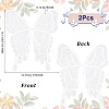 Ppolyester Thread Iron on/Sew On Patches PATC-WH20007-04D-2