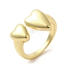 Rack Plating Brass Finger Ring RJEW-C072-16G-1
