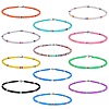 Polymer Clay Heishi Surfer Beaded Necklaces Set NJEW-SW00031-1