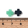 100pcs 10 colors Synthetic Coral Beads Strands CORA-SC0001-06-3