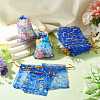 30Pcs Gold Stamping Moon Star Organza Drawstring Gift Bags ABAG-TA0002-21D-7