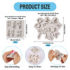 2Pcs 2 Styles Silicone Molds SIMO-TA0001-11-3