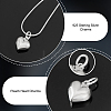 925 Sterling Silver Peach Heart Charms FIND-PH0021-55B-4