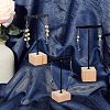 Iron Earring Stands Set EDIS-WH0006-23-4