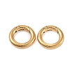 Ion Plating(IP) 316 Stainless Steel Spring Gate Rings LS-STAS-M296-01G-C-2
