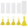6Pcs Blank Kraft Paper Bookmark AJEW-TADJ0001-31D-1