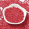 Baking Paint Luster Glass Seed Beads X1-SEED-B001-04A-04-2