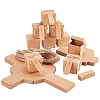 Kraft Paper Foldable Candy Boxes CON-WH0092-15-6