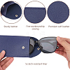 5Pcs 5 Colors Rectangle PU Leather Eyelasses Case AJEW-CN0005-39-6