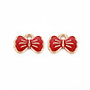 Alloy Enamel Pendants ENAM-S121-177B-RS-2