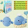 DIY Whale Doll Knitting Kits for Beginners PW-WG455DB-01-2