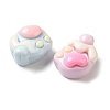 Cute Opaque Resin Decoden Cabochons RESI-S01-09-2