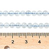 Natural Aquamarine Beads Strands G-P576-4mm-01A-5