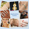 420Pcs 6 Colors Iron Spacer Beads IFIN-PH0002-23-6