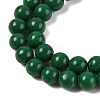 Natural Mashan Jade Round Beads Strands G-D263-8mm-XS35-3