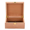 Unfinished Wood Jewelry Box OBOX-WH0004-11-2
