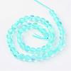 Synthetic Moonstone Beads Strands G-R375-8mm-A04-2