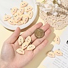 20Pcs Opaque Resin Pendants RESI-YW0004-50-3