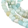 Natural Flower Amazonite Beads Strands GG-CBA9392-14-4