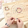 1Pc Bamboo Bead Design Board TOOL-YW0001-41-5