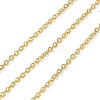 Brass Cable Chains CHC-U002-05G-02-1