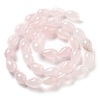 Natural Rose Quartz Beads Strands G-B106-A25-02-3