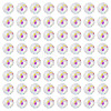 80Pcs AB Color Plated Glass Beads EGLA-TA0013-01A-3