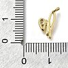 Brass Micro Pave Cubic Zirconia Pendants KK-B132-12G-H-3