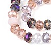 Electroplate Glass Beads Strands EGLA-N022-02A-A02-3