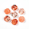 Transparent Acrylic Beads TACR-T028-40H-2