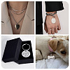 32Pcs 8 Style 201 Stainless Steel Stamping Blank Tag Pendants STAS-CW0001-10-10