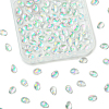 100Pcs Electroplate Glass Beads EGLA-YW0005-27C-1