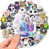 50Pcs Magic Theme PVC Cartoon Stickers PC-PW0001-01-3