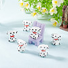 20Pcs Handmade Lampwork Beads LAMP-GO0001-20-4