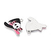 Halloween Theme Alloy and Enamel Pendants ENAM-T021-31G-01P-2