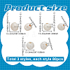 240Pcs 3 Styles Natural Cultured Freshwater Pearl Beads PEAR-PH0001-25-2