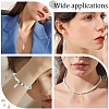 6Pcs 2 Colors 925 Sterling Silver Pendants STER-BBC0009-73-6