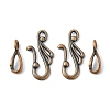 Tibetan Style Hook Clasps RLF1157Y-NF-3