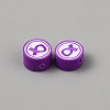 Handmade Polymer Clay Beads CLAY-WH0012-07B-2