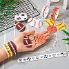  DIY Sport Theme Bracelet Earring Making Kit DIY-TA0005-86-14