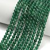 Natural Fuchsite Beads Strands G-L661-B01-4mm-B-1