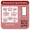 PET Hollow Out Drawing Painting Stencils DIY-WH0675-141-2