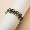Alloy Rhinestone Bangles for Women FS-WG52675-01-2