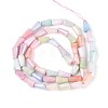 Anti-Tarnish Electroplate Glass Beads Strands GLAA-T025-27M-2