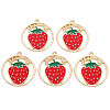 Alloy Enamel Pendants LS-ENAM-S126-102-NR-1