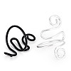 2Pcs 2 Styles Iron Yarn Guide Finger Holders DIY-TA0011-14-2