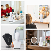 8 Bags PP Plastic Holder for Foam Mannequin Head ODIS-GO0001-24-5